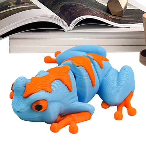 CGACCSD Figur, Figur, Emotionale Unterstützung Realistische Tierfigur Mit Beweglichen Gelenken Für Schreibtisch Computermonitor Zuhause Arbeitsplatz Teich Feengarten Terrarium von CGACCSD