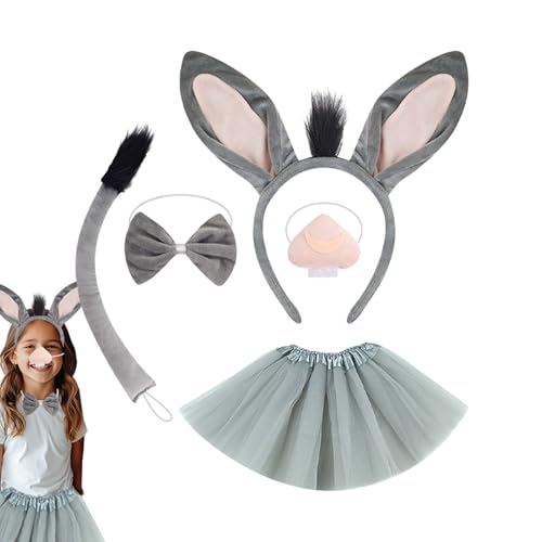 CGACCSD Kinder Tierkleid Kostüme, Tier Cosplay -Kostüm | Kleinkindstier -stirnband - Furry Tails von CGACCSD
