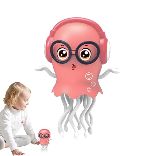 CGACCSD Oktopus Spielzeug | Sensorischer Oktopus Lernspielzeug Mit Tanzfunktion | Wiederaufladbare Kinderspiele Mit Licht Und Musik, Lustige Streiche Lernaktivitäten Für Und Mädchen von CGACCSD