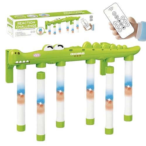 CGACCSD Reflexstab Spiel | Reaktionstraining mit Fallstäben,3 Geschwindigkeitsstufen Interaktives Spielzeug für Kinder und Erwachsene CGACCSD Reflexstab Spiel | Reaktionstraining mit Fallstäben,3 Geschwindigkeitsstufen Interaktives Spielzeug für Kinder und Erwachsene von CGACCSD
