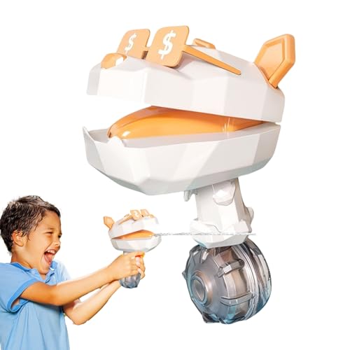 CGACCSD Wasserspritz Spielzeug,Hundeförmige Elektrische Wasserspritzpistole Spielzeug | Interaktives Badespaß Sprühspiel Tragbar Für Heiße Outdoor Kinder Unterhaltung von CGACCSD