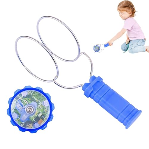 Retro Leuchtender, Magnetisches Gyro-Rad, Leuchtender Led Magnetkreisel, Magnetisches Kreiselrad, Magnetisches Fidget Spielzeug Für Kinder von CGACCSD