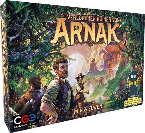 Heidelberger Spieleverlag CZ115 Die verlorenen Ruinen von Arnak Grundspiel Gesellschaftsspiel, Mehrfarbig, 1-4 Spieler von Heidelberger Spieleverlag