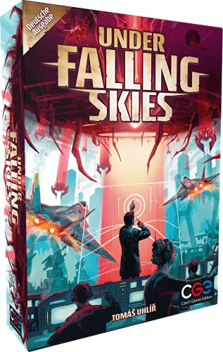 Under Falling Skies - Czech Games Edition - Deutsch - Solospiel - ab 12 Jahren von Heidelberger Spieleverlag