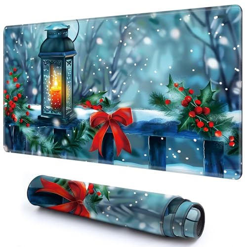 Niedliche Spielmatte für MTG-Kartenspiel, 59,9 x 34,8 cm, rutschfeste Schreibtischunterlage mit glatter Oberfläche und genähtem Rand, für TCG-Karte, Brettspiele, Zubehör, Schnee und Wald Niedliche Spielmatte für MTG-Kartenspiel, 59,9 x 34,8 cm, rutschfeste Schreibtischunterlage mit glatter Oberfläche und genähtem Rand, für TCG-Karte, Brettspiele, Zubehör, Schnee und Wald von CGFGHHUY