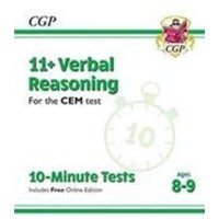 11+ CEM 10-Minute Tests: Verbal Reasoning - Ages 8-9 (with Online Edition): perfect preparation for the eleven plus von CGP Books