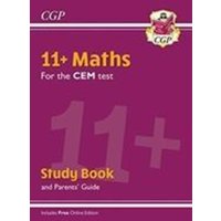 11+ CEM Maths Study Book (with Parents' Guide & Online Edition) von CGP Books