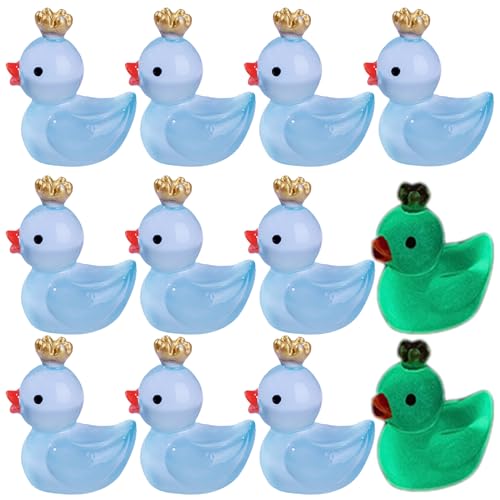 CGTQROVR 10 Prozent leuchten in den dunklen Enten Mini Enten mit glitzernden Kronen Mini Harz Tieren für Garten Terrasse Rasenhof Fischtank -Topfpflanzen Landschaftsdekoration Dekor CGTQROVR 10 Prozent leuchten in den dunklen Enten Mini Enten mit glitzernden Kronen Mini Harz Tieren für Garten Terrasse Rasenhof Fischtank -Topfpflanzen Landschaftsdekoration Dekor von CGTQROVR