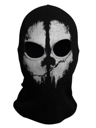 CGVG Ghost Maske Totenkopf Maske Geisterbalaclava Sturmmaske Skimasken Motorradmaske Filmmaske Horrormaske Gruselige Gesichtsmaske von CGVG