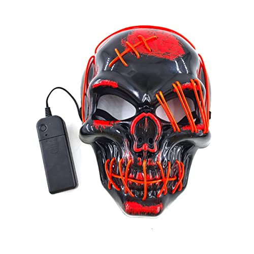 CGZWFERA-El Halloween Horror Full Face Skull with Blood Glowing Cosplay Mask Party Funny Holiday Atmosphere Cheer Props Mask Horror Headwear for Halloween Carnival Costume Party Props CGZWFERA-El Halloween Horror Full Face Skull with Blood Glowing Cosplay Mask Party Funny Holiday Atmosphere Cheer Props Mask Horror Headwear for Halloween Carnival Costume Party Props von CGZWFERA