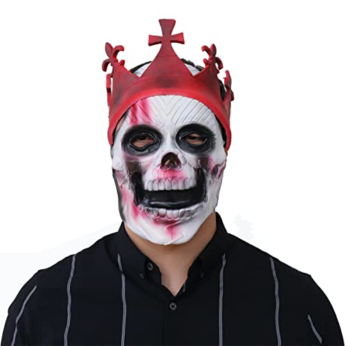 CGZWFERA-Game Watchs Dogs Legion Skull Crown Pig Cosplay Mask Half Face Cosplay Mask Halloween Headwear Mask Horror Headwear for Halloween Carnival Costume Party Props CGZWFERA-Game Watchs Dogs Legion Skull Crown Pig Cosplay Mask Half Face Cosplay Mask Halloween Headwear Mask Horror Headwear for Halloween Carnival Costume Party Props von CGZWFERA