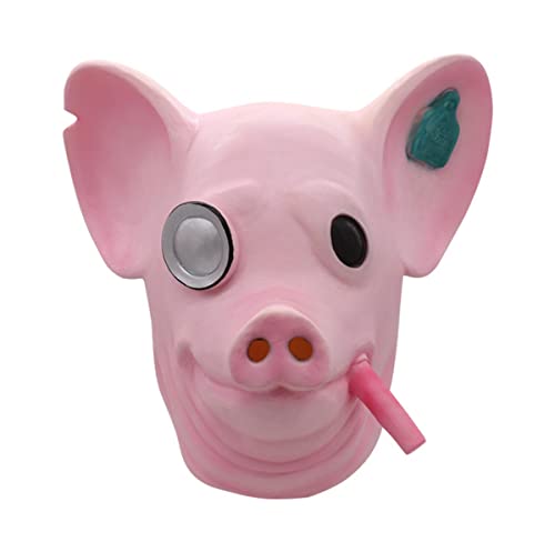 CGZWFERA-Game Watchs Dogs Legion Skull Crown Pig Cosplay Mask Half Face Cosplay Mask Halloween Headwear Mask Horror Headwear for Halloween Carnival Costume Party Props CGZWFERA-Game Watchs Dogs Legion Skull Crown Pig Cosplay Mask Half Face Cosplay Mask Halloween Headwear Mask Horror Headwear for Halloween Carnival Costume Party Props von CGZWFERA