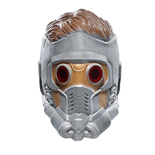 CGZWFERA-Guardians Galaxy Star Lord Cosplay Mask Peter Quill Headwear Halloween Makeup Halloween Ball Props Mask Horror Headwear for Halloween Carnival Costume Party Props CGZWFERA-Guardians Galaxy Star Lord Cosplay Mask Peter Quill Headwear Halloween Makeup Halloween Ball Props Mask Horror Headwear for Halloween Carnival Costume Party Props von CGZWFERA