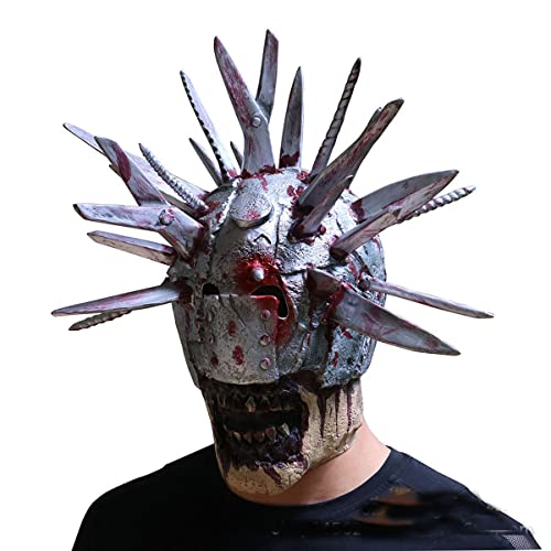 CGZWFERA-Halloween Horror Cosplay Mask Blade Creative Frightening Ghost Headgear Walking Dead Skull Tricky Dance Party Mask Horror Headwear for Halloween Carnival Costume Party Props CGZWFERA-Halloween Horror Cosplay Mask Blade Creative Frightening Ghost Headgear Walking Dead Skull Tricky Dance Party Mask Horror Headwear for Halloween Carnival Costume Party Props von CGZWFERA