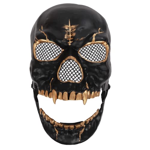 CGZWFERA-Halloween Moving Mouth Skull Cosplay Mask Open Mouth Plastic Cosplay Mask Festival Props Performance Party Cos Mask Horror Headwear for Halloween Carnival Costume Party Props CGZWFERA-Halloween Moving Mouth Skull Cosplay Mask Open Mouth Plastic Cosplay Mask Festival Props Performance Party Cos Mask Horror Headwear for Halloween Carnival Costume Party Props von CGZWFERA
