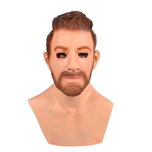 CGZWFERA-Halloween Opa Gesicht Perücke Cosplay Maske Kopfbedeckung Lustige Horror Maske Horror Kopfbedeckung für Halloween Karneval Kostüm Party Requisiten CGZWFERA-Halloween Opa Gesicht Perücke Cosplay Maske Kopfbedeckung Lustige Horror Maske Horror Kopfbedeckung für Halloween Karneval Kostüm Party Requisiten von CGZWFERA