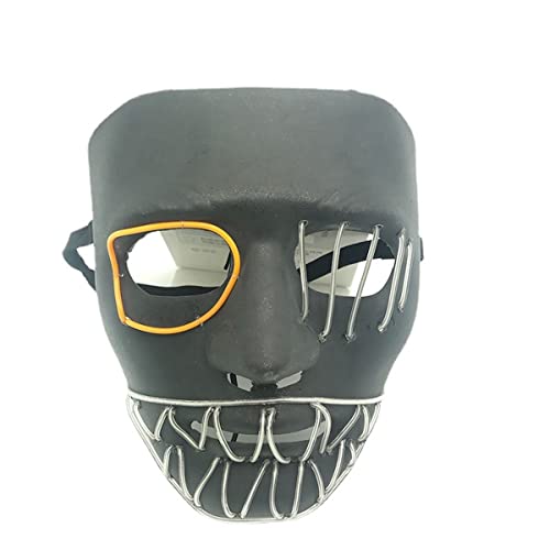 CGZWFERA-Horror Kaltlicht Maske Horror Kopfbedeckung für Halloween Karneval Kostüm Party Requisiten CGZWFERA-Horror Kaltlicht Maske Horror Kopfbedeckung für Halloween Karneval Kostüm Party Requisiten von CGZWFERA