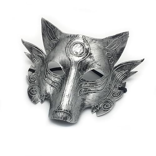 CGZWFERA-Horror Wolf Cosplay Maske Halloween Cosplay Requisiten Kunststoff Overhead Cover von CGZWFERA