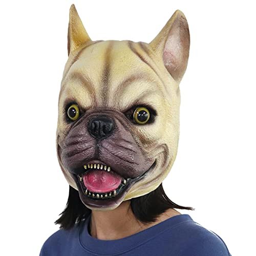 CGZWFERA-Hund Cosplay Maske Kopfbedeckung Cosplay Kopfbedeckung Requisiten Maske Horror Kopfbedeckung für Halloween Karneval Kostüm Party Requisiten CGZWFERA-Hund Cosplay Maske Kopfbedeckung Cosplay Kopfbedeckung Requisiten Maske Horror Kopfbedeckung für Halloween Karneval Kostüm Party Requisiten von CGZWFERA