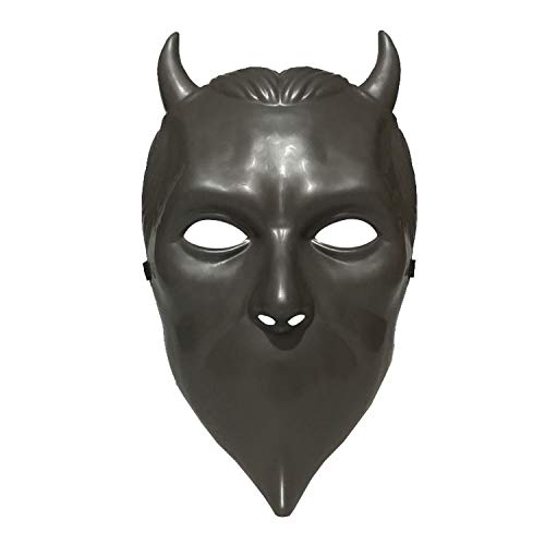 CGZWFERA-Hworks Black Ghost B.C. Cosplay Mask Halloween Costume Props Party Plastic Overhead Cover von CGZWFERA