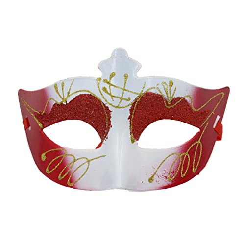 CGZWFERA-Hworks Halloween Painting Princess Cosplay Mask Party Half Face Cover Halloween Costume Props von CGZWFERA