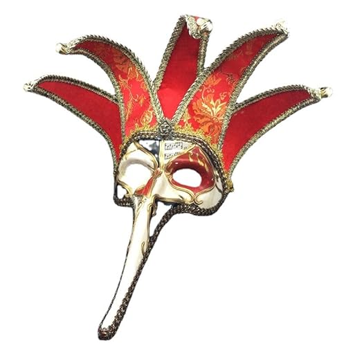 CGZWFERA-Hworks Lange Nase Cosplay Maske Party Kunststoff Halbgesicht Abdeckung Halloween Kostüm Requisiten von CGZWFERA