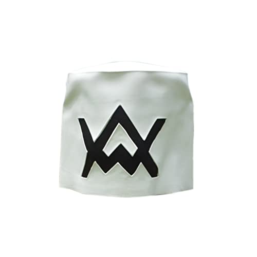 CGZWFERA-Hworks Marshmallowes Hood Halloween Costume Props Party White Overhead Cover von CGZWFERA