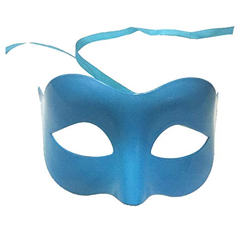 CGZWFERA-Hworks Party Blau Cosplay Maske Halloween Kostüm Requisiten Half Face Cosplay Maske von CGZWFERA
