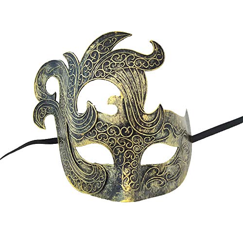 CGZWFERA-Hworks Princess Crown Cosplay Mask Party Half Face Cover Halloween Costume Props for Women von CGZWFERA