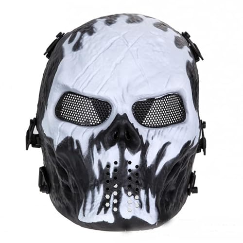 CGZWFERA-Hworks SKeleton Cosplay Maske Halloween Cosplay Requisiten Kunststoff Overhead Cosplay Maske von CGZWFERA