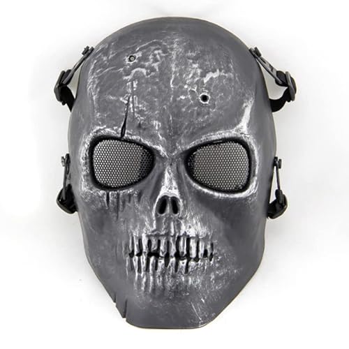 CGZWFERA-Hworks Skelett Cosplay Maske Halloween Cosplay Requisiten Kunststoff Overhead Cosplay Maske von CGZWFERA