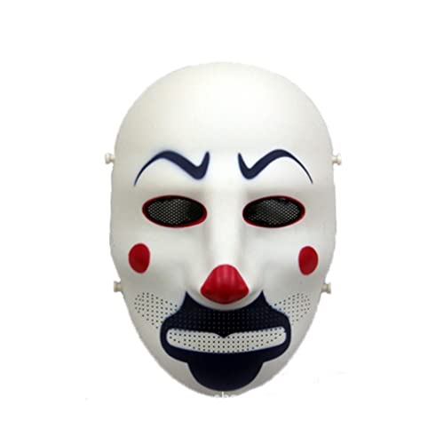 CGZWFERA-Hworks Skelett Cosplay Maske Halloween Cosplay Requisiten Kunststoff Weiß Overhead Cosplay Maske von CGZWFERA