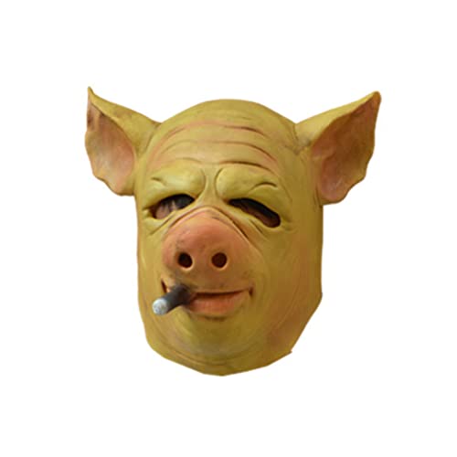 CGZWFERA-Hworks Undertale Schwein Cosplay Maske Party Harz Overhead Cover Halloween Kostüm Requisiten von CGZWFERA