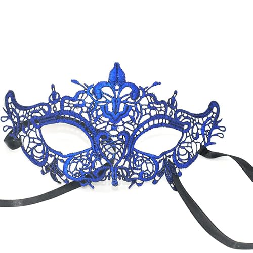 CGZWFERA-Hworks Vergoldung Spitze Cosplay Maske Halloween Kostüm Requisiten Party PVC Half Face Cover für Erwachsene von CGZWFERA