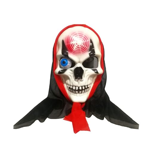 CGZWFERA-Kapuze Geist Cosplay Maske Horror Overhead Cover Halloween Kostüm Requisiten CGZWFERA-Kapuze Geist Cosplay Maske Horror Overhead Cover Halloween Kostüm Requisiten von CGZWFERA