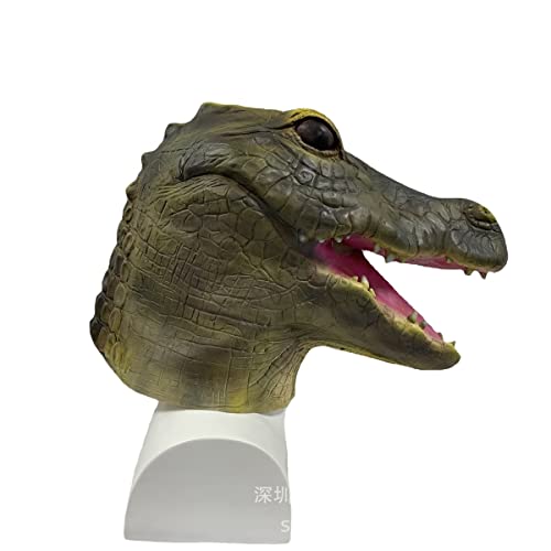 CGZWFERA-Monster Crocodile Headgear Halloween Horror Animal Mask Men's Prom Cos Bar Party Props CGZWFERA-Monster Crocodile Headgear Halloween Horror Animal Mask Men's Prom Cos Bar Party Props von CGZWFERA