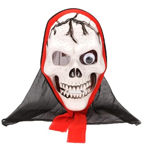 CGZWFERA-Scary Cosplay Maske Geist Halloween Kostüm Requisiten Party Hooded Overhead Cover von CGZWFERA