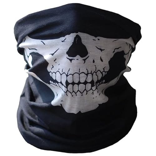 CGZWFERA-Scary Skeleton Jaw Cosplay Mask Halloween Show Cosplay Props Horror Half Face Cover von CGZWFERA