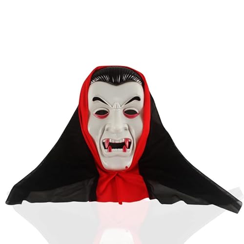 CGZWFERA-Screaming Hooded Ghost Cosplay Maske Party Kunststoff Overhead Cover Halloween Cosplay Requisiten von CGZWFERA