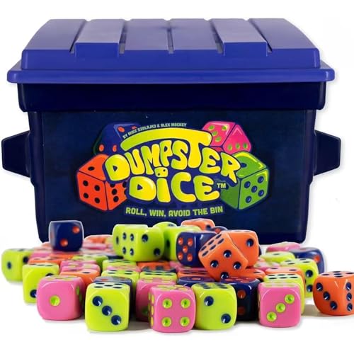 Müllcontainer Würfelspiel,Dumpster Dice,Dumpster Dice WÃrfelspiel,Dumpster Dice - Schnelles Familienspiel Mit Würfeln,travel Dice Game, Party Dice Game - Aufregende Rollwürfel Mit Mülldose-A Müllcontainer Würfelspiel,Dumpster Dice,Dumpster Dice WÃrfelspiel,Dumpster Dice - Schnelles Familienspiel Mit Würfeln,travel Dice Game, Party Dice Game - Aufregende Rollwürfel Mit Mülldose-A von CGZWFERA