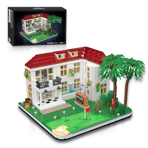 Golf Country Club Spielzeug-Bauset für Erwachsene, kompatibel mit Lego Golf & Lego City- Golf-Party-Dekor, Schreibtisch-Dekor, Gag-Golf-Geschenk von CH NTWH
