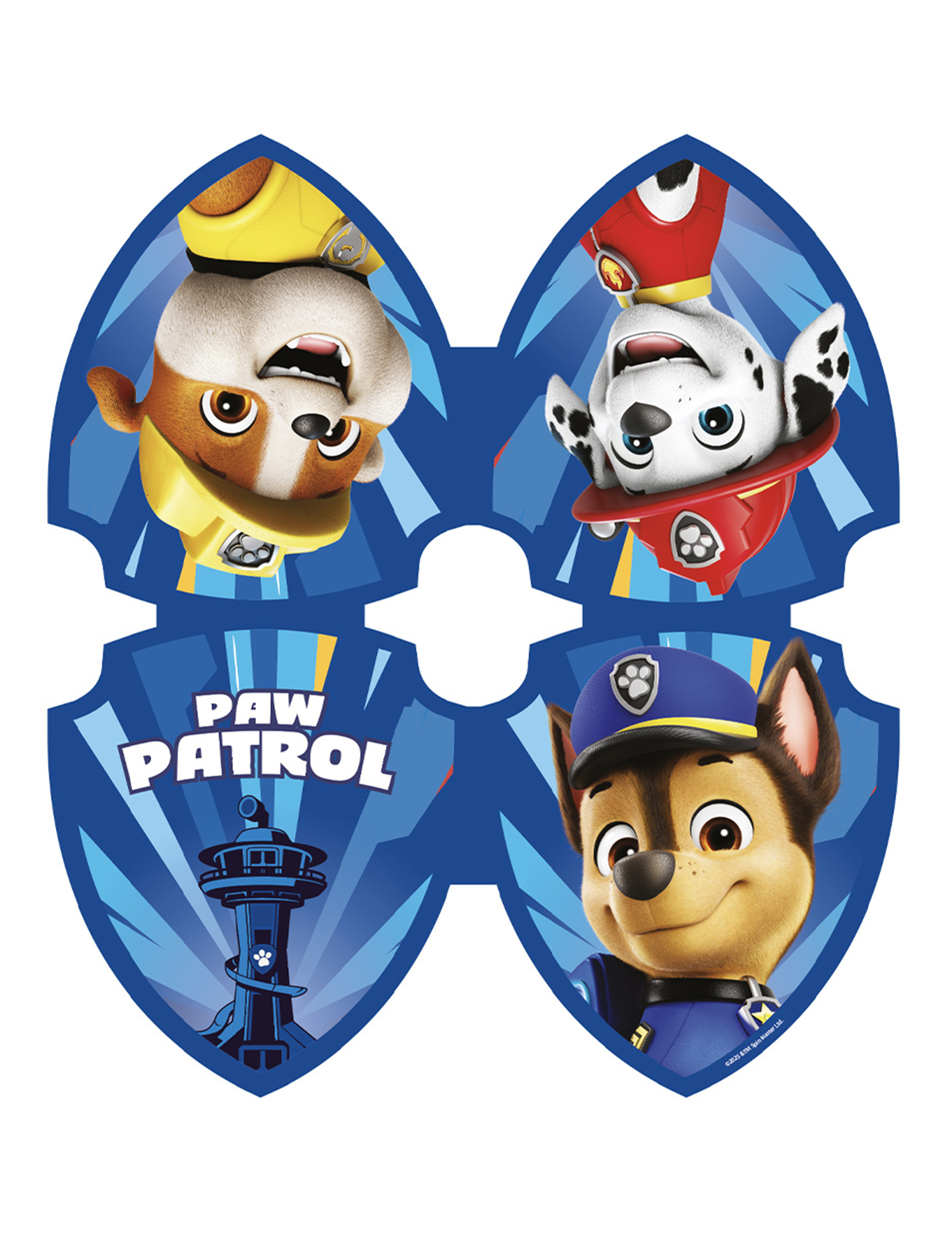 20 Paw Patrol Papierservietten blau 28x32cm 20 Paw Patrol Papierservietten blau 28x32cm von CHAKS