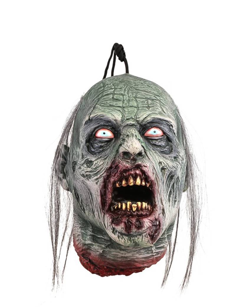 25 cm große Zombie-Kopf-Hängedeko 25 cm große Zombie-Kopf-Hängedeko von CHAKS