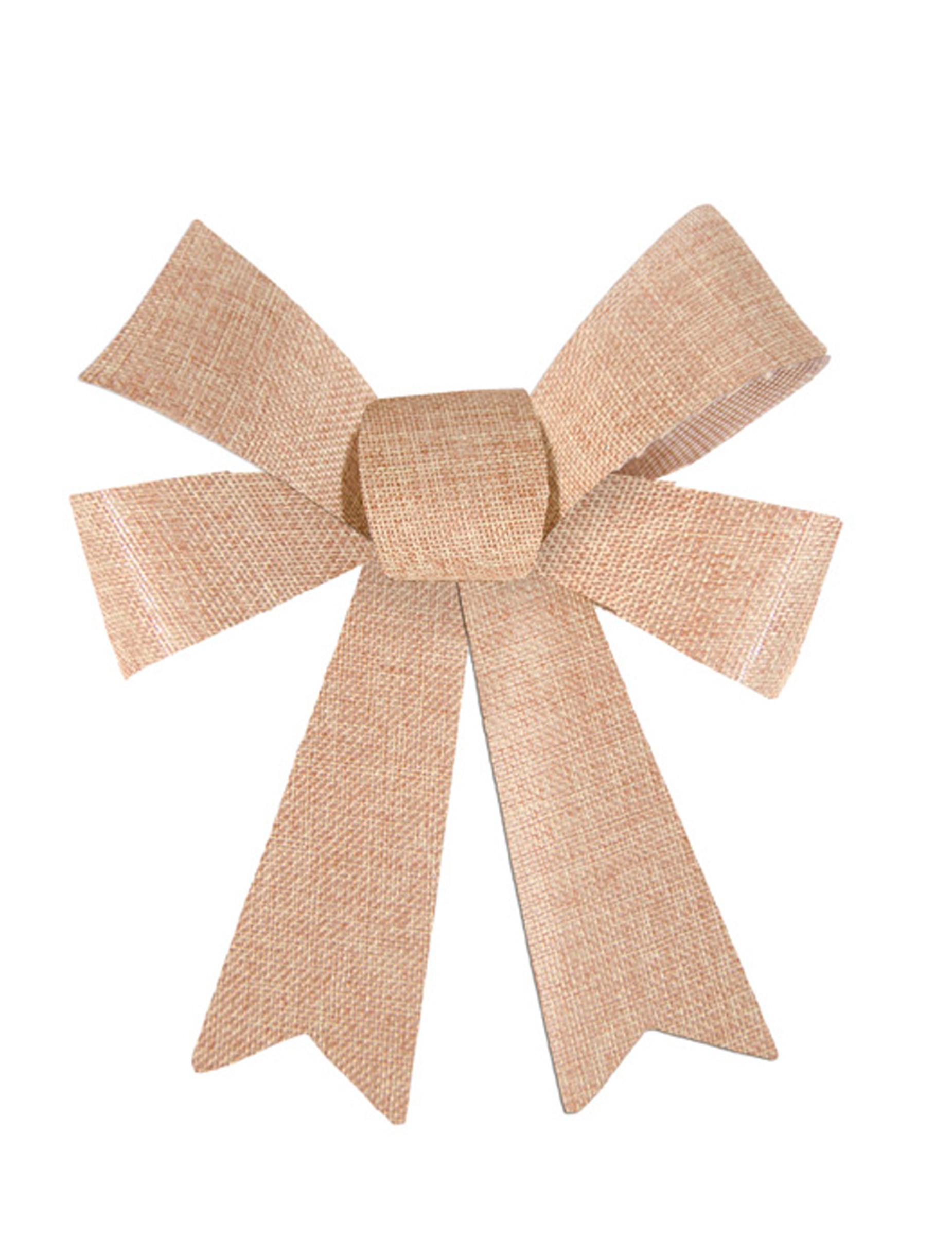 3er-Pack Jute-Schleifen 11 x 12 cm für Landhaus-Hochzeit 3er-Pack Jute-Schleifen 11 x 12 cm für Landhaus-Hochzeit von CHAKS