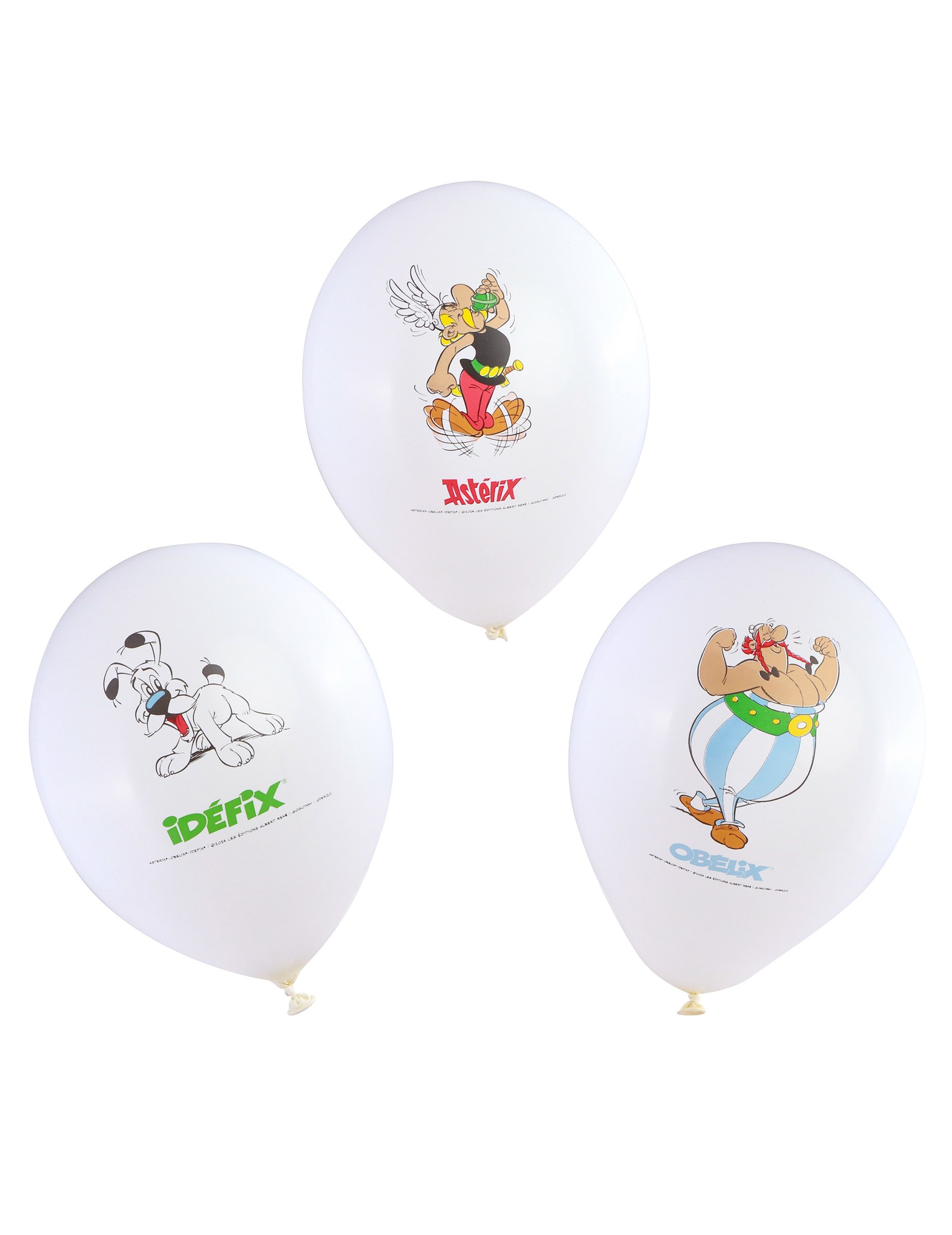 6 Asterix 27cm Latexballons 6 Asterix 27cm Latexballons von CHAKS
