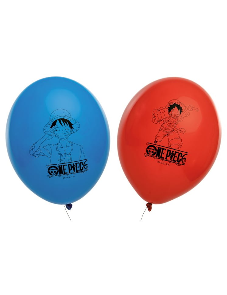 6 Latexballon One Piece 27 cm von CHAKS