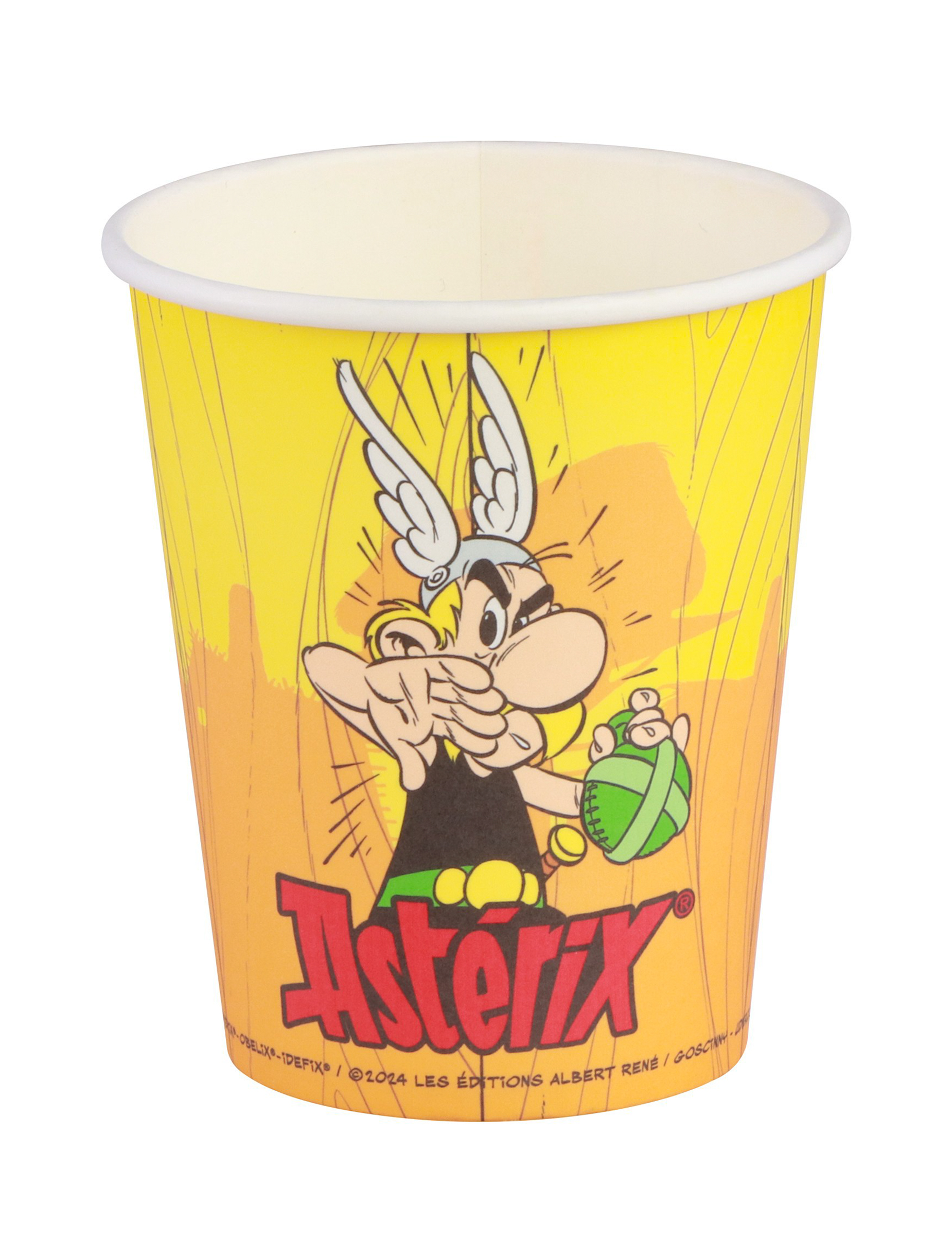 8 Becher aus Karton Asterix 250 ml 8 Becher aus Karton Asterix 250 ml von CHAKS