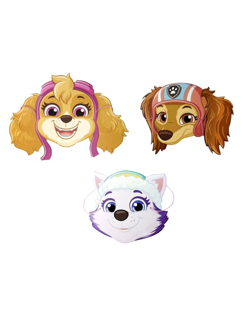8 Paw Patrol Papiermasken für Kinder 8 Paw Patrol Papiermasken für Kinder von CHAKS
