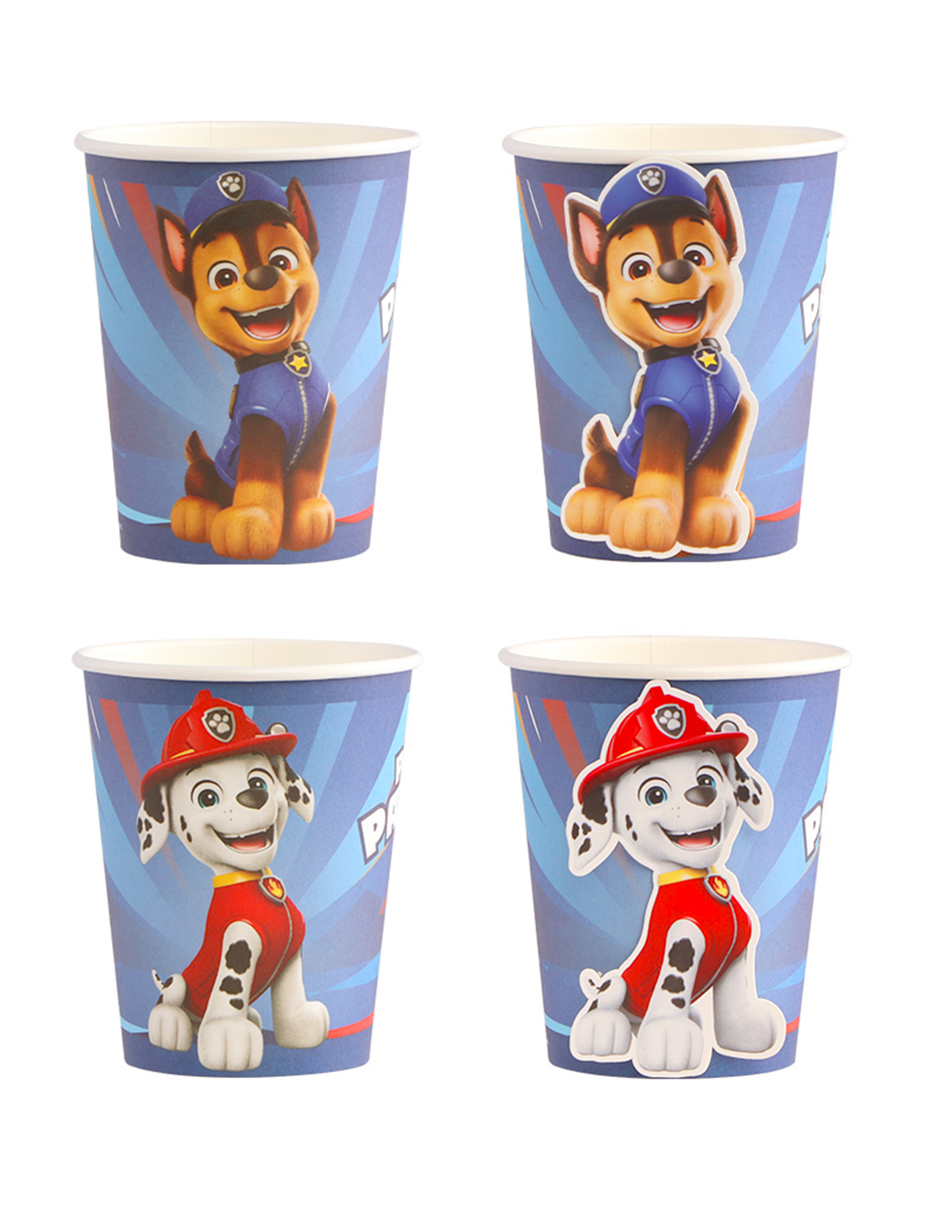 8 blaue Paw Patrol Becher 250ml 8 blaue Paw Patrol Becher 250ml von CHAKS