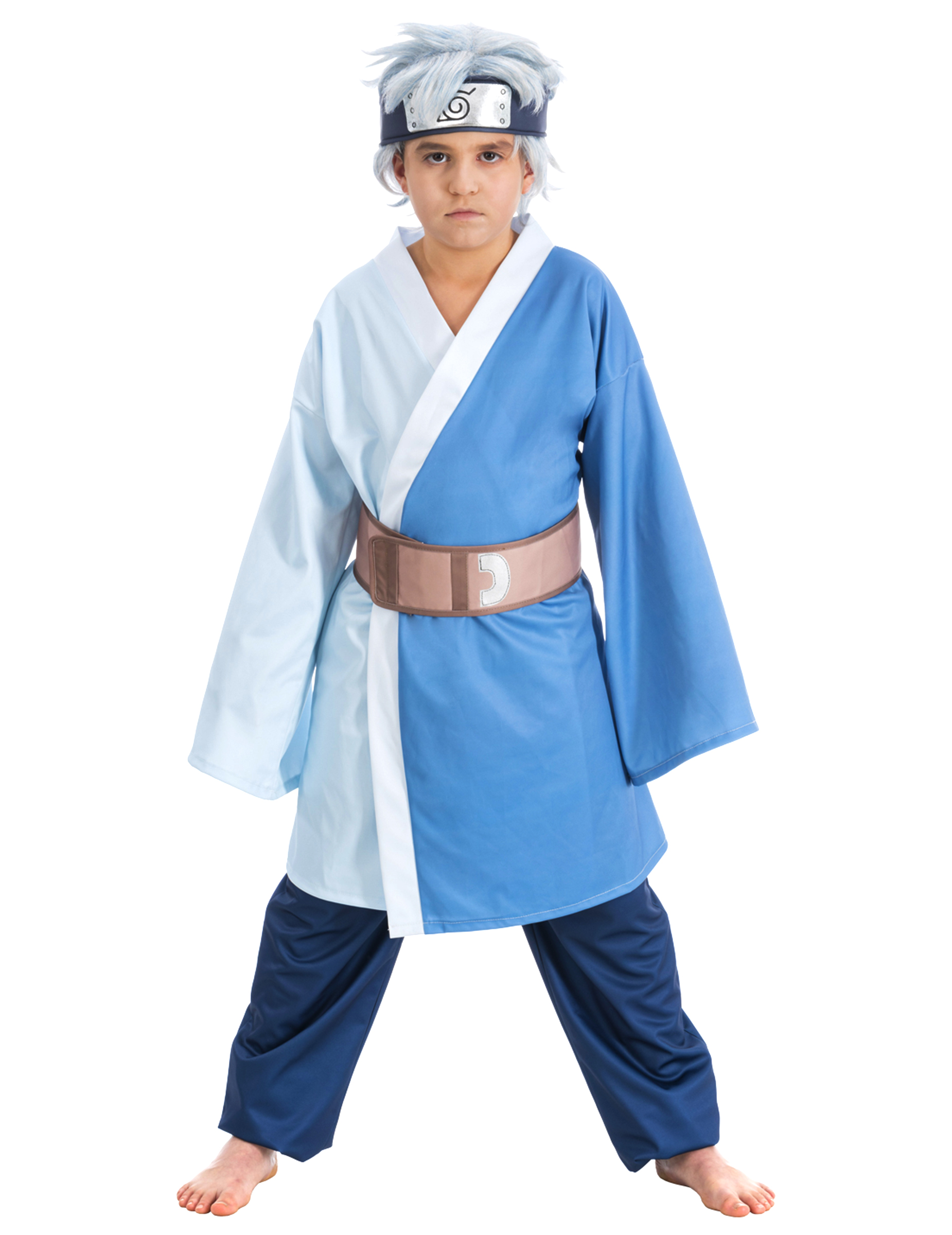 Boruto Kinderkostüm Mitsuki hellblau von CHAKS